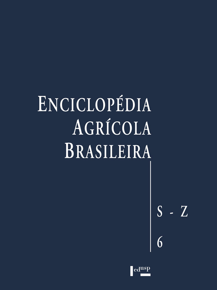 Capa de volume 6 de Enciclopédia Agrícola Brasileira