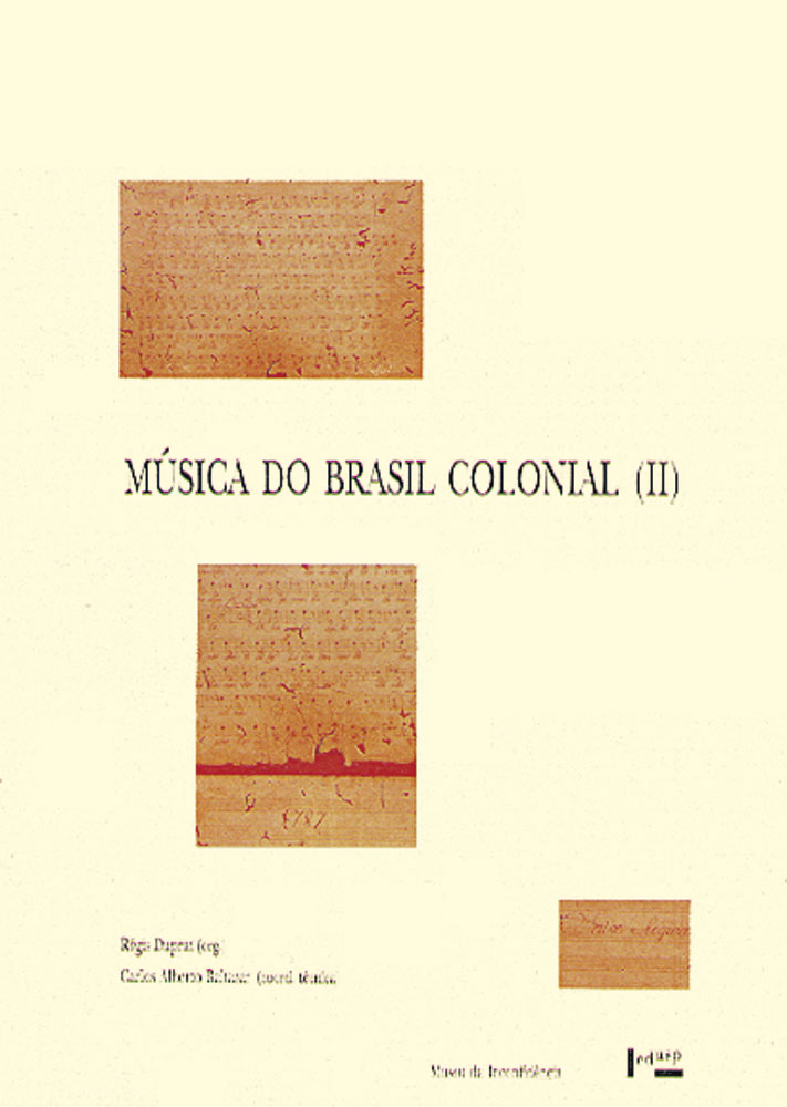 Capa de Música do Brasil Colonial II